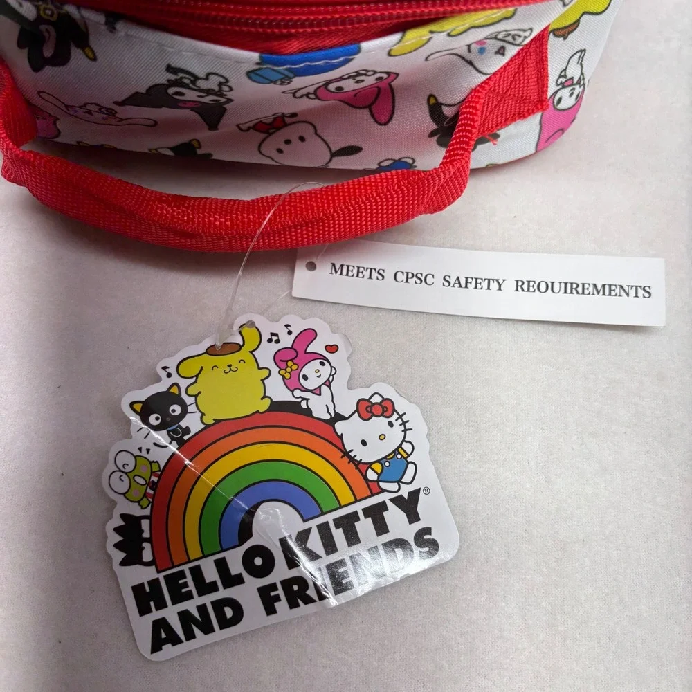 Hello Kitty‎ and Friends Lunch Bag Insulated Kids Cute Character Backpack Red
